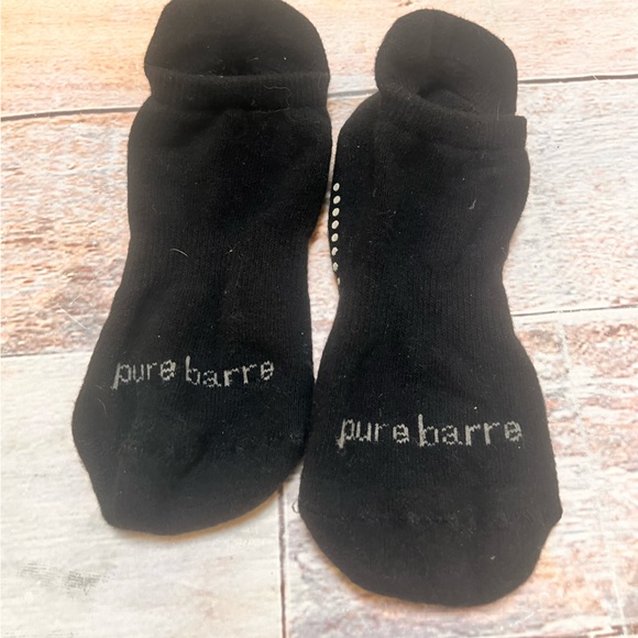 Pure Barre Grip‎ Low Rise Socks Black - Picture 1 of 4